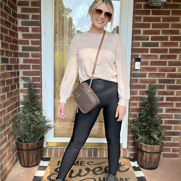 MK Jet Set Travel Medium Logo Chain Crossbody Bag NWOT - Picture 10 of 13